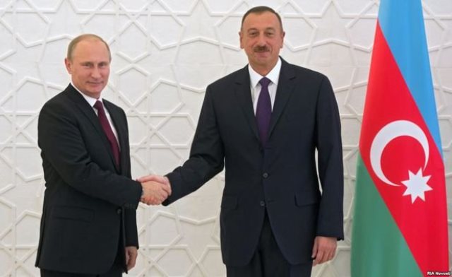 Ильхам Алиев поздравил Владимира Путина